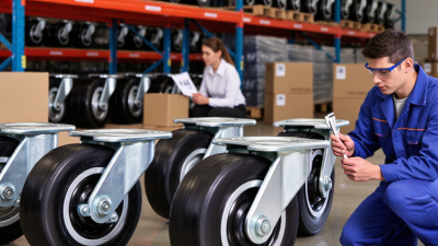How to Choose the Best Iron Castor Wheels from China