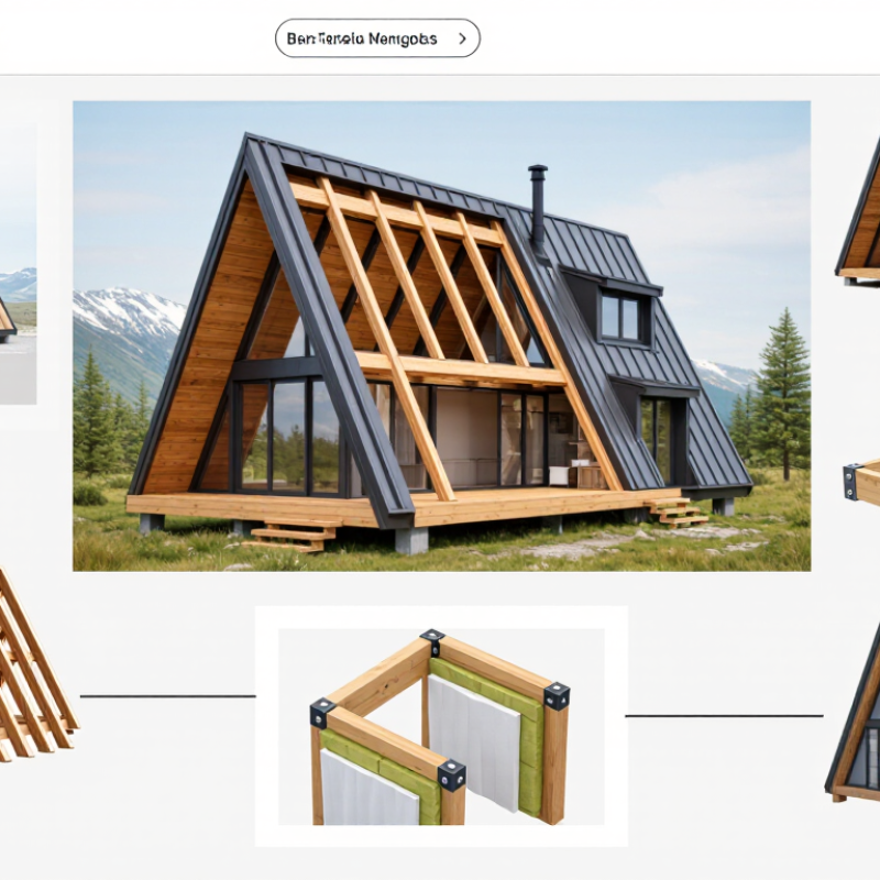 China Top Prefab A-Frame Cabin Manufacturers