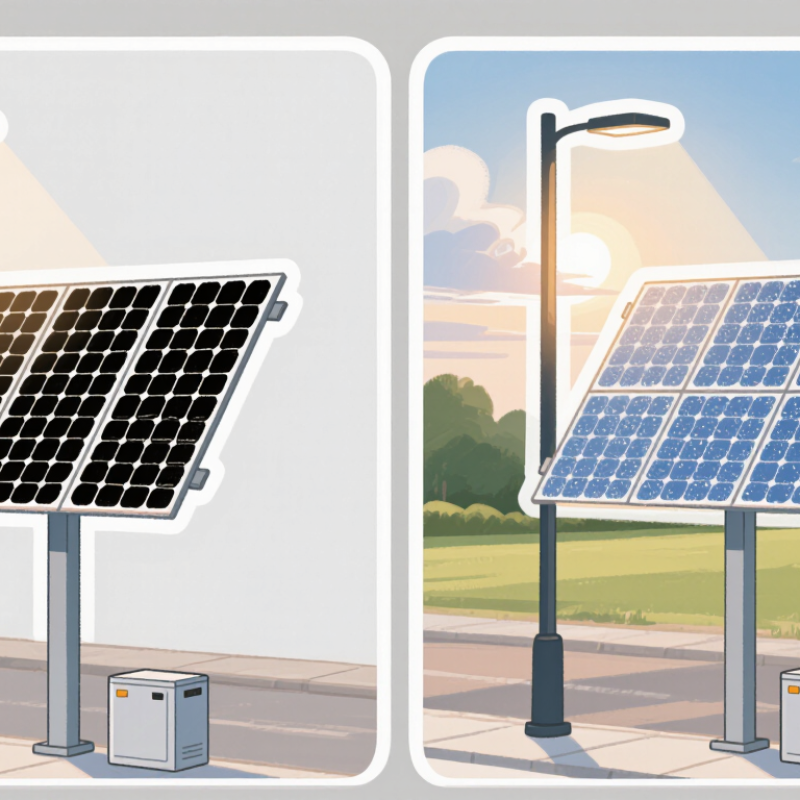 2026 Best Solar Panels for Street Lights Monocrystalline or Polycrystalline?