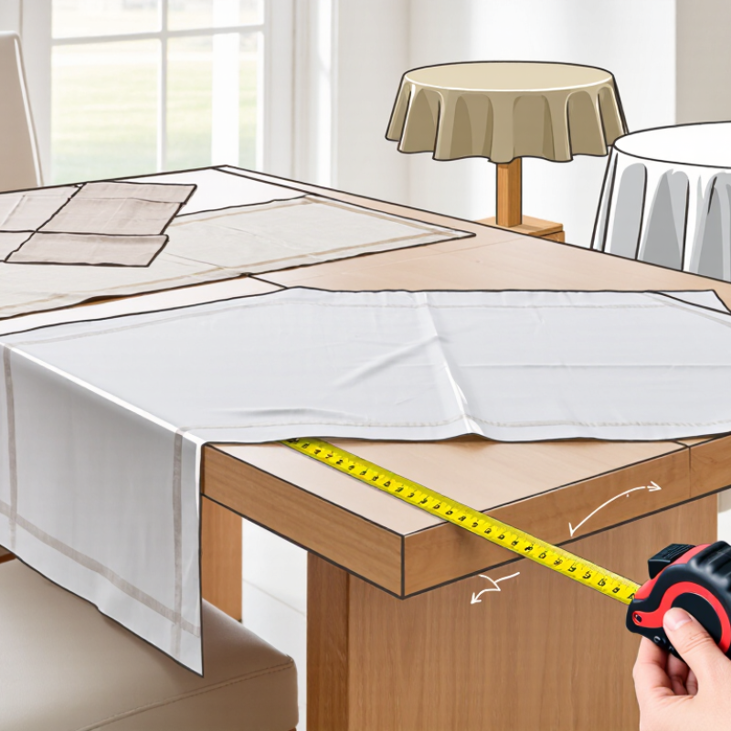 How to Choose the Right Tablecloth Size?