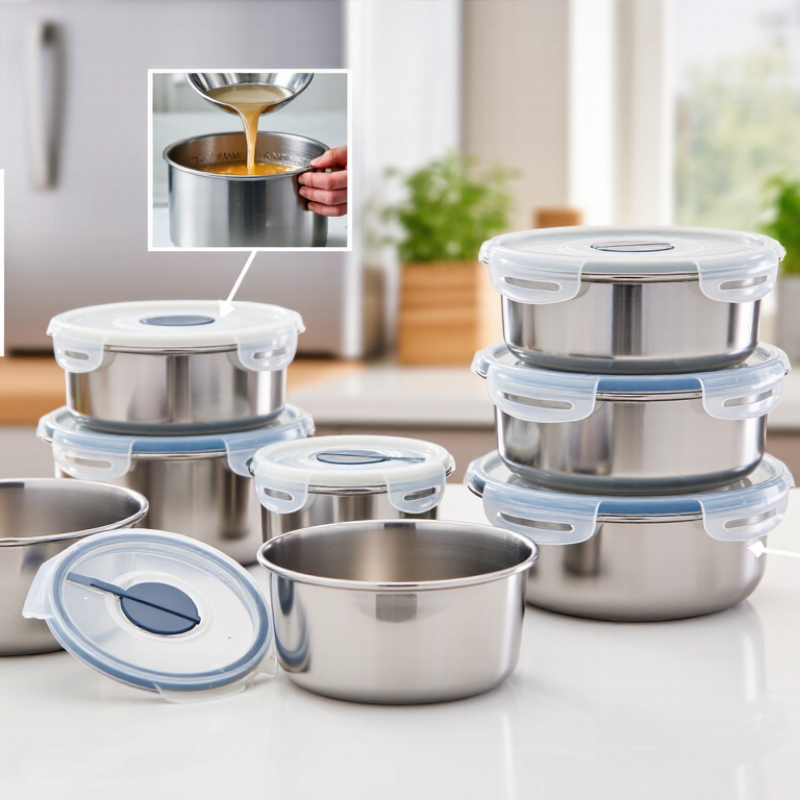 How to Choose the Best Stainless Steel Kitchen Container?