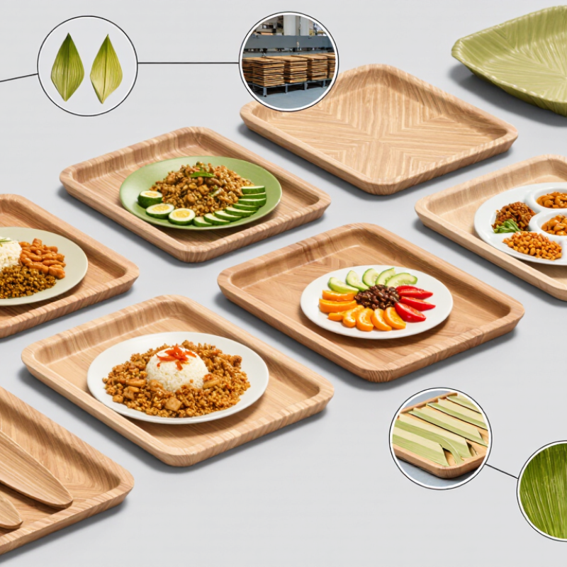 How to Source Palm Leaf Platters and Trays Wholesale