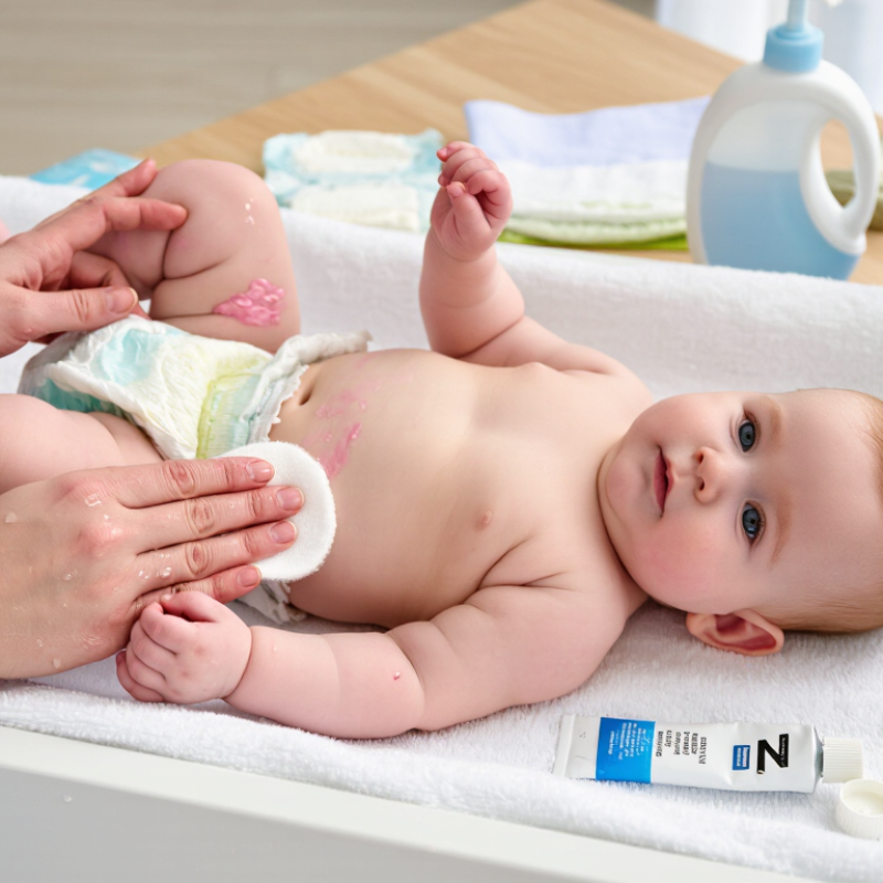 O que usar para remover marcas de assadura do bebê?