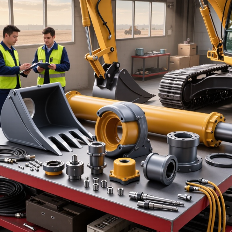 How to Choose the Right Excavator Parts for Your Machine?