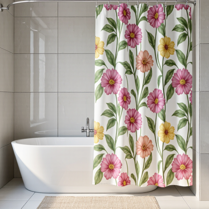 How to Choose the Best Floral Shower Curtain?