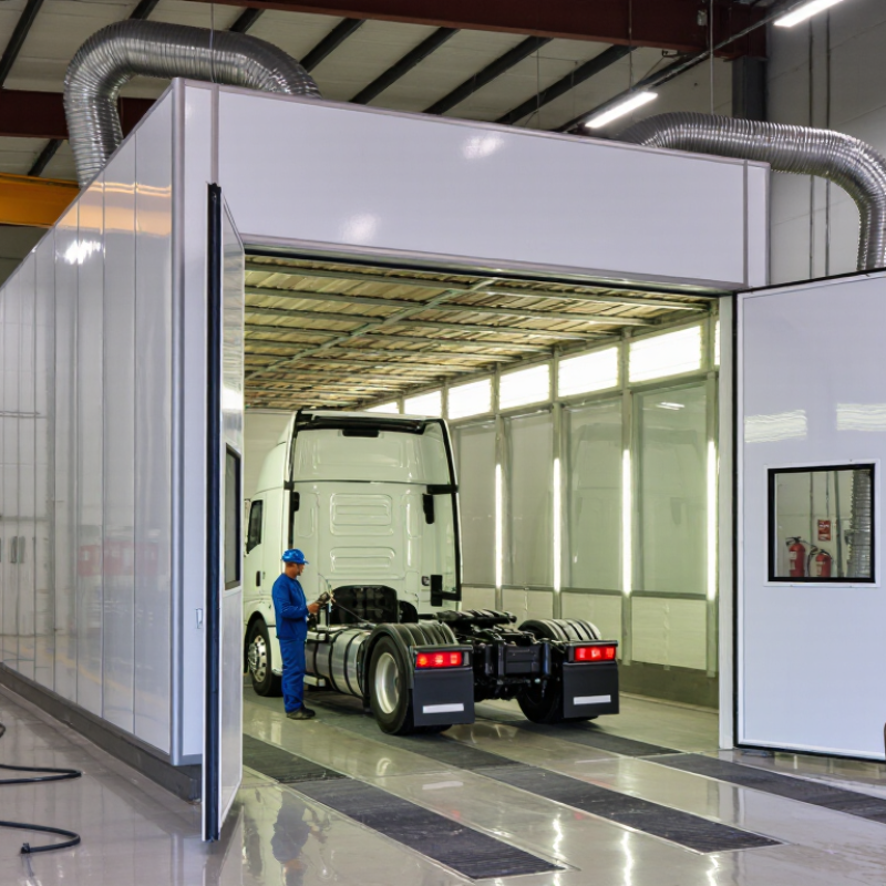 How to Choose the Best Truck Paint Booth?