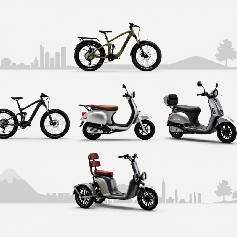 Top 10 Types of Electric Bike Scooters for Global Buyers