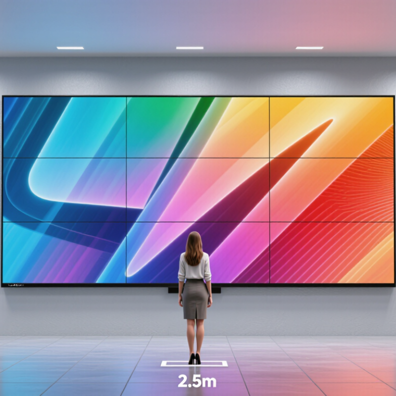 China Best P2.5 LED Display What Is the Viewing Distance?