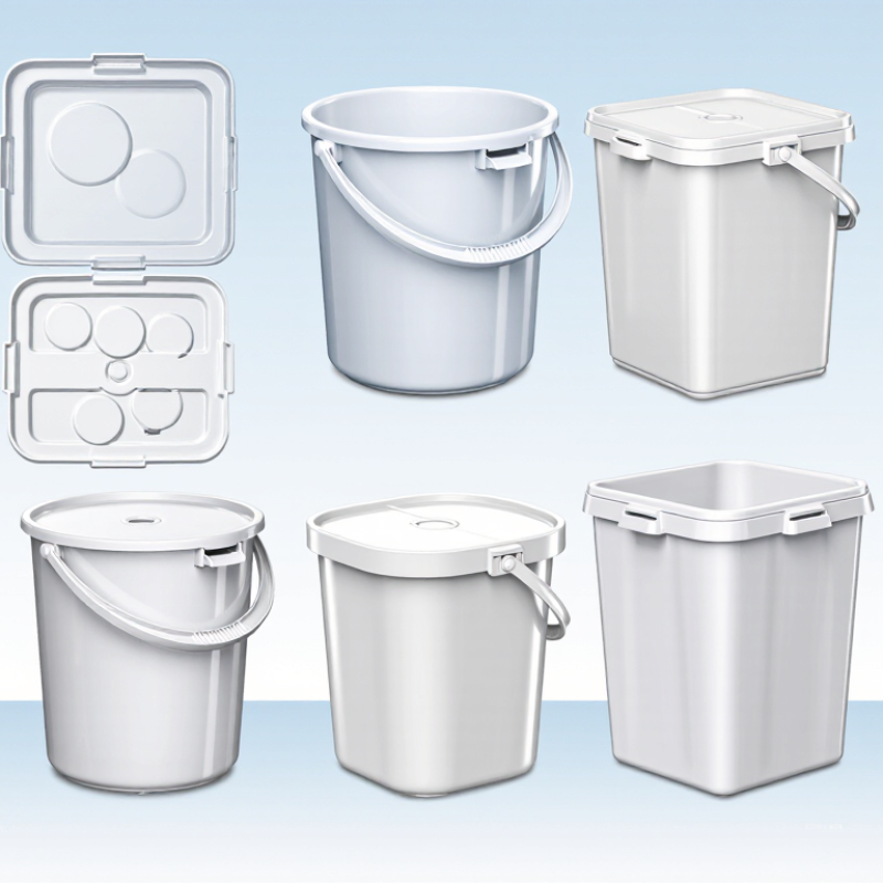 What Types of Plastic Pails and Buckets Are Available?