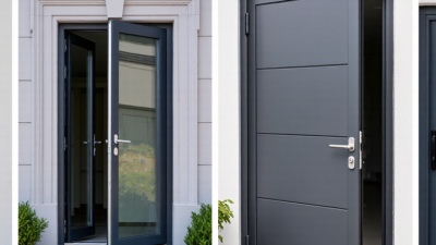 What Are the Top Types of Aluminium Front Doors?