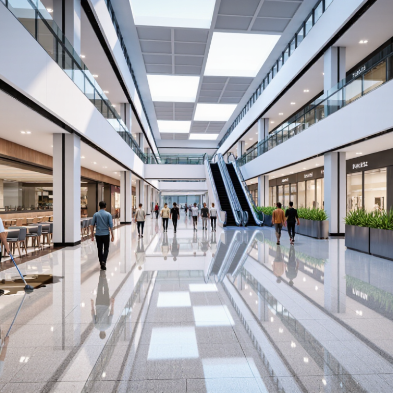 How to Choose Commercial Mall Building Materials?