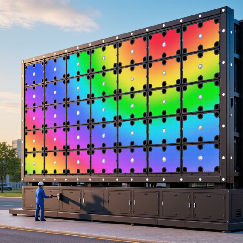 Why Choose DIP LED Displays for Outdoor Use?