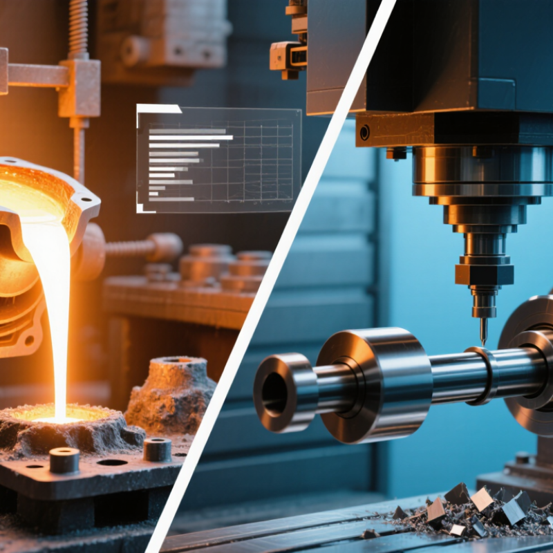 How to Compare Casting and Machining in 2026
