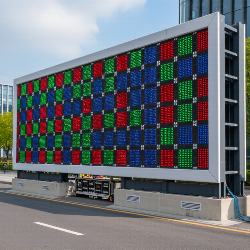 How to Choose a DIP LED Display for Outdoor Use?