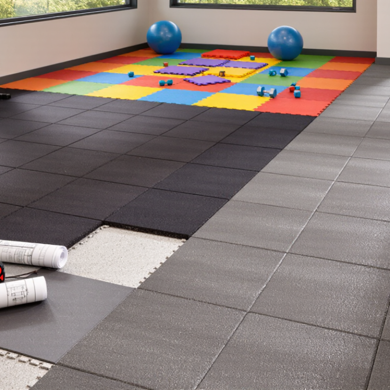 How to Choose Rubber Floor Tiles in 2026?