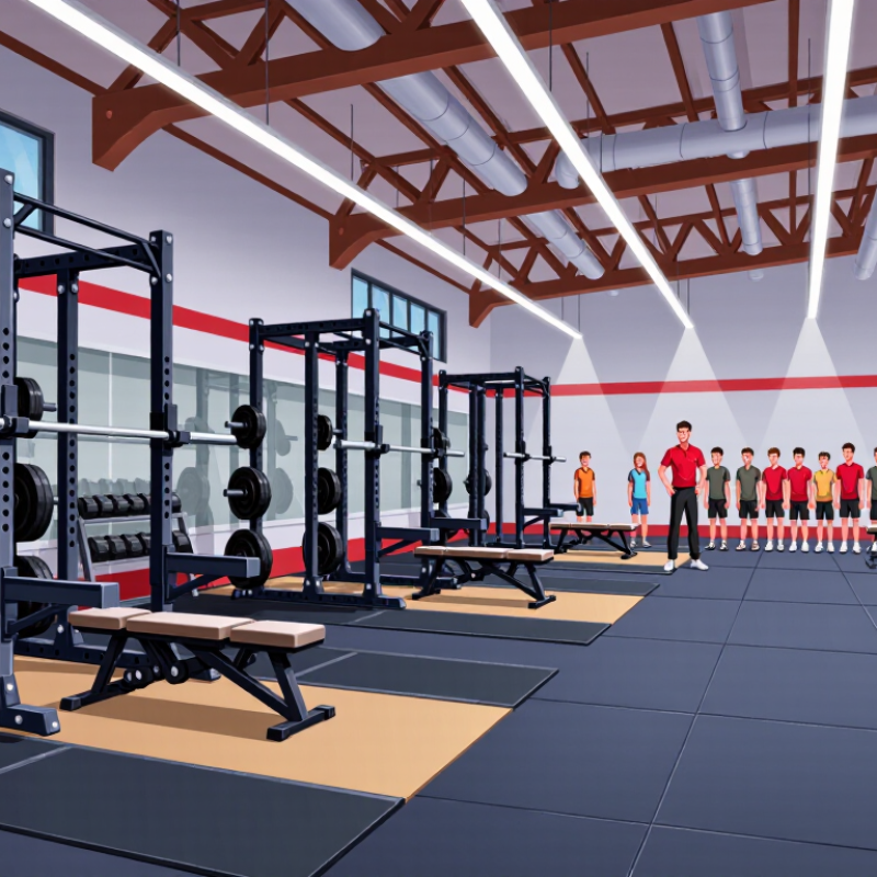 China Best High School Weight Rooms for Global Buyers