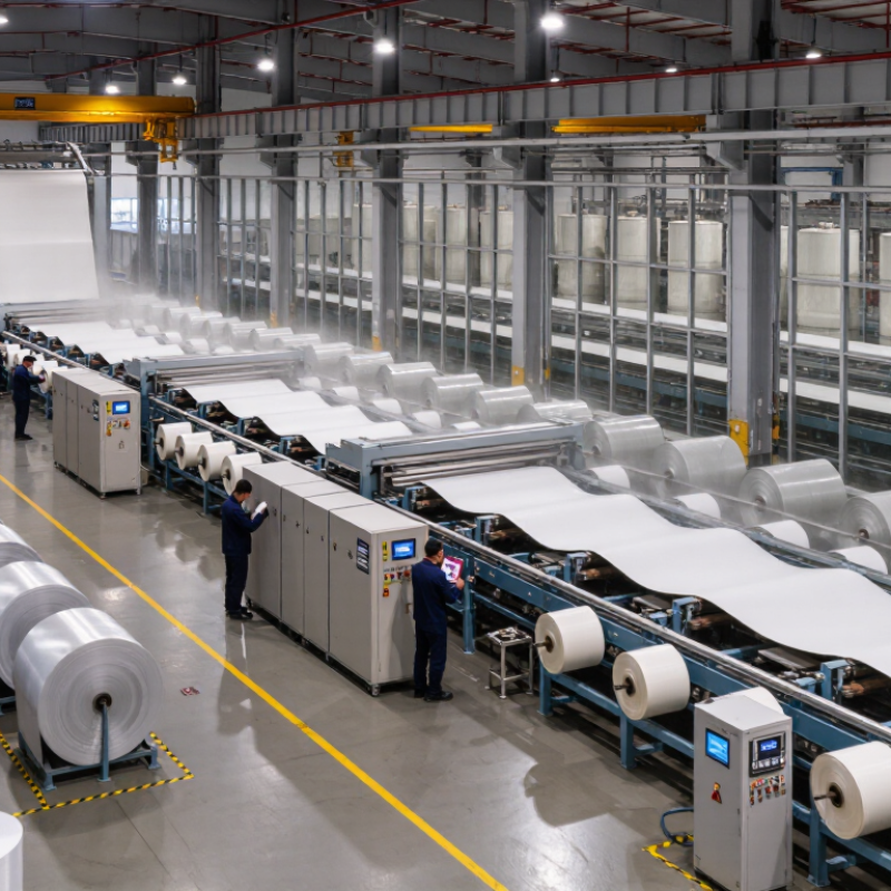 China Top Cross Lapped Spunlace Nonwoven Manufacturers