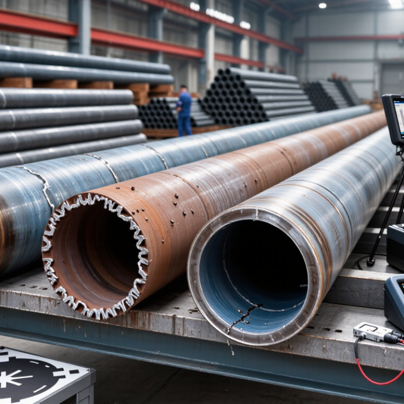 How to Identify Common Defects in Steel Pipes