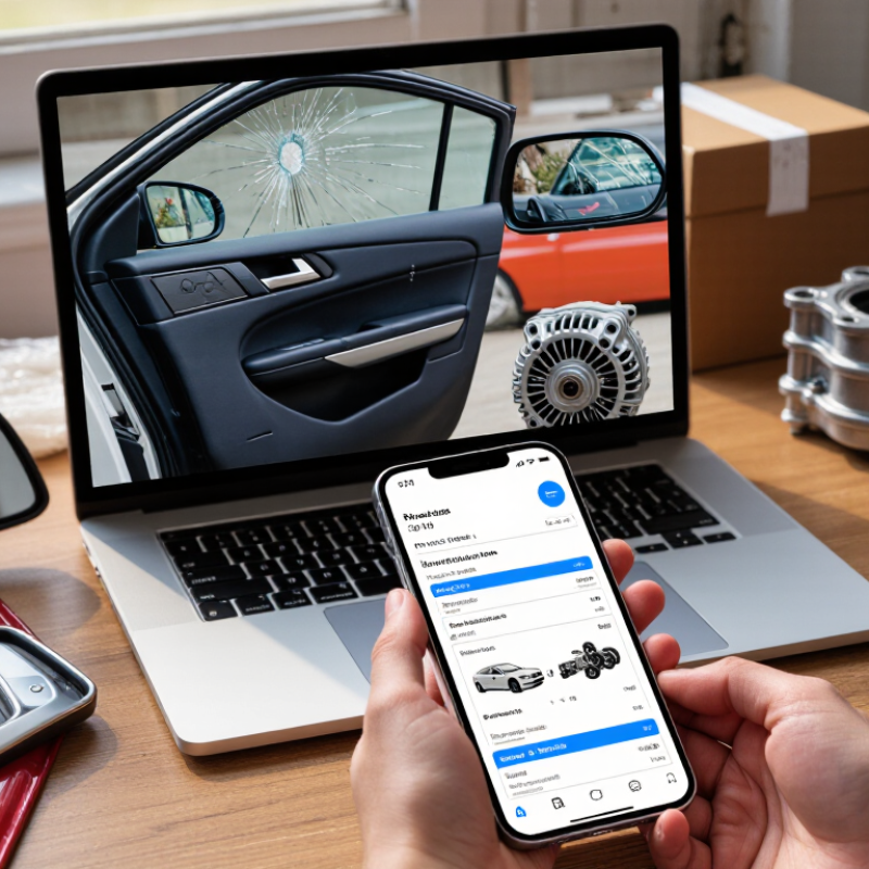 How to Buy Scrap Car Parts Online?