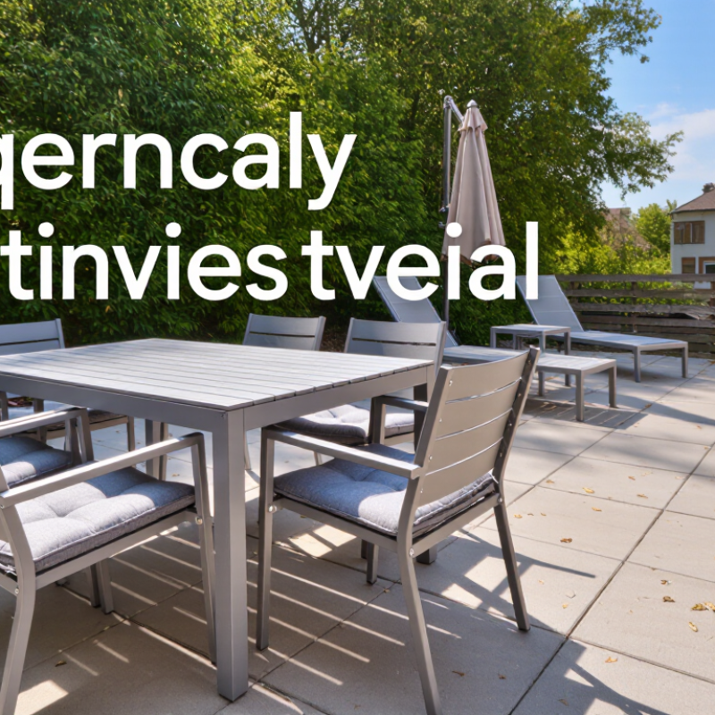 How to Choose Aluminium Garden Furniture in 2026?
