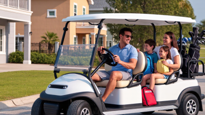 Why Are 4-Seater Electric Golf Carts So Popular?