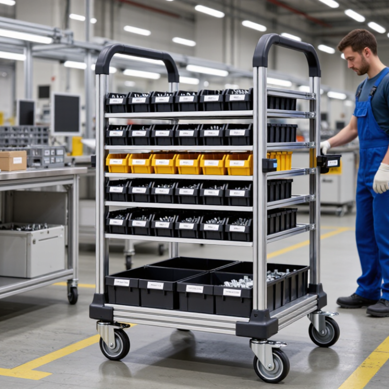 Why Choose an Assembly Line Trolley for Your Factory?