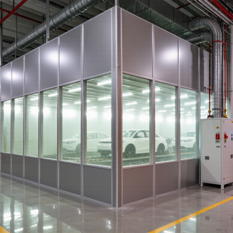 China Top Paint Line Spray Booth Manufacturers
