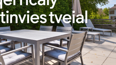 How to Choose Aluminium Garden Furniture in 2026?