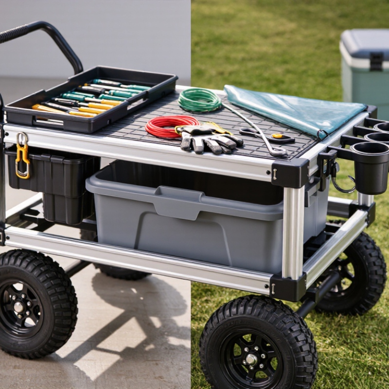 2026 Top Utility Cart Accessories for Work and Leisure?