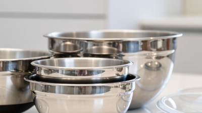 China Best Stainless Steel Mixing Bowls for Wholesale Buyers