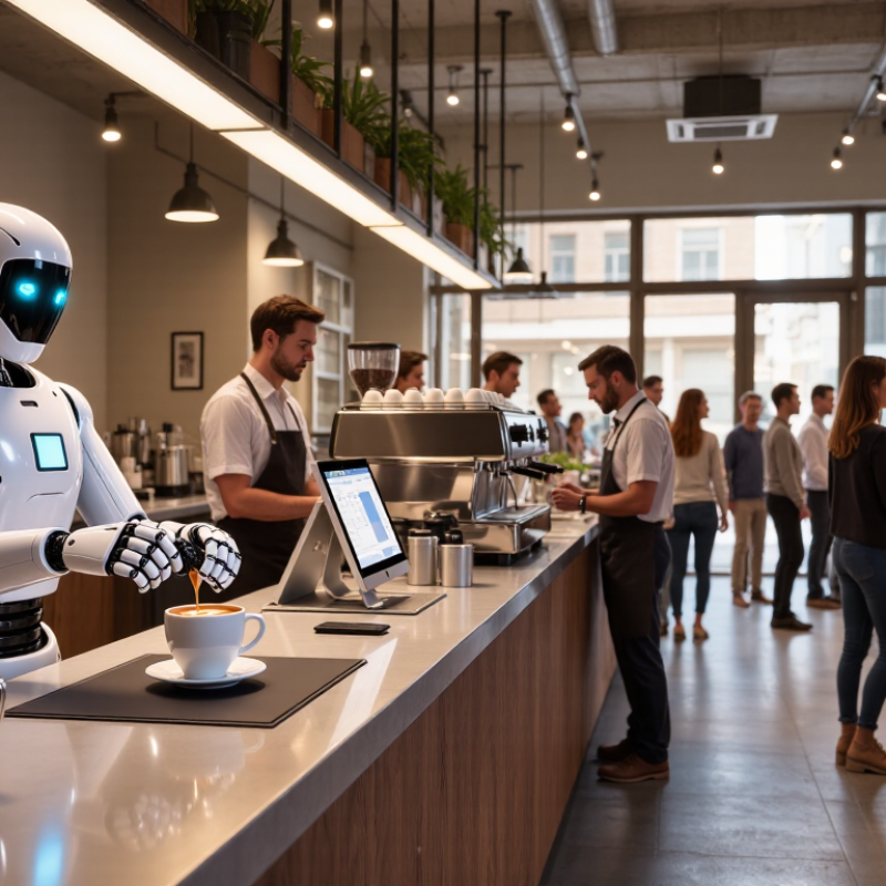 What Is the Best Coffee Shop Robot for Your Business?