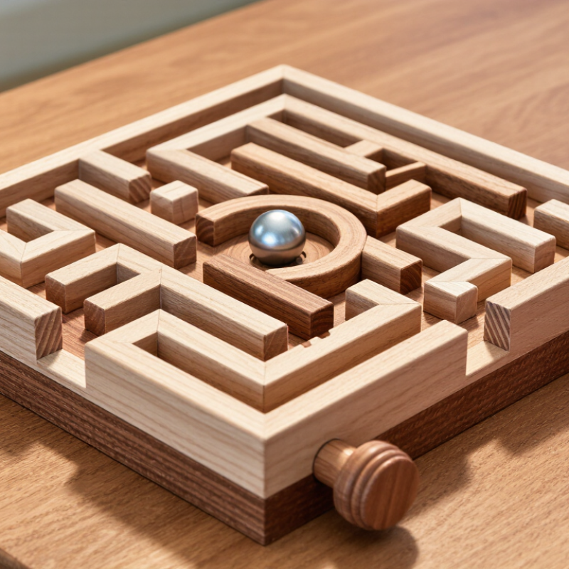 What Is a Wooden Maze Puzzle?