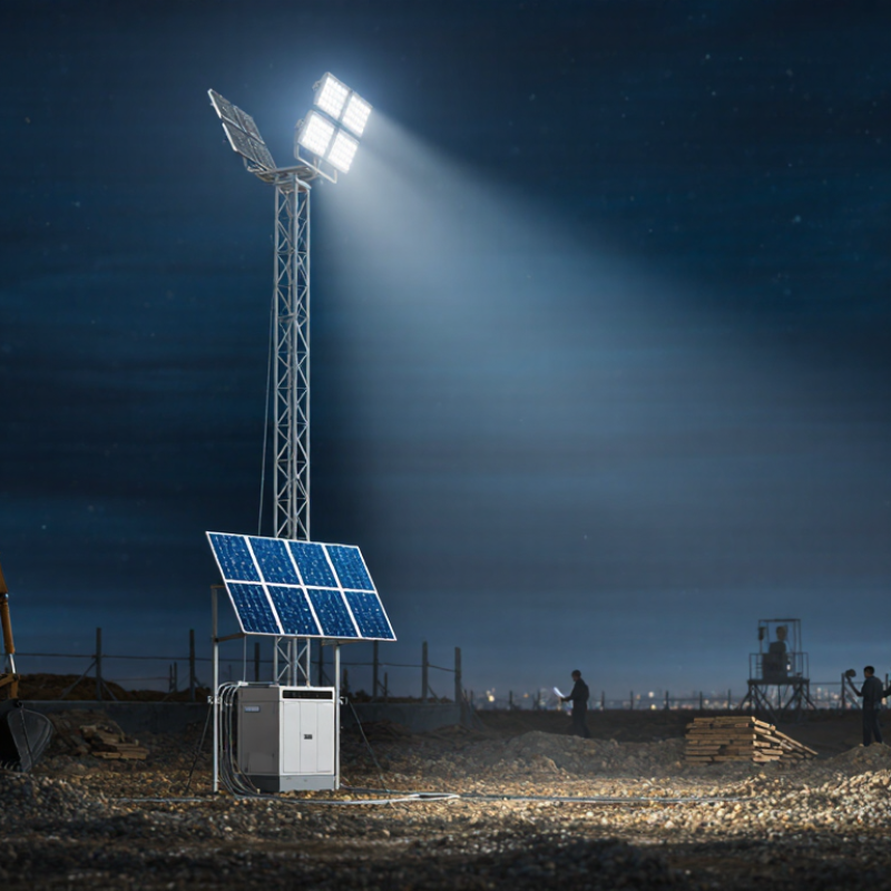 What Is a Solar Light Tower and How Does It Work?
