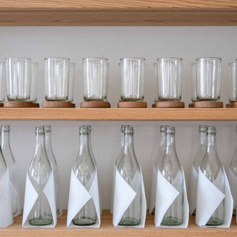 How to Store Glass Bottles Without Damage or Dust?