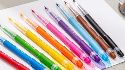 Top 10 Soft Head Watercolor Pens for Artists?