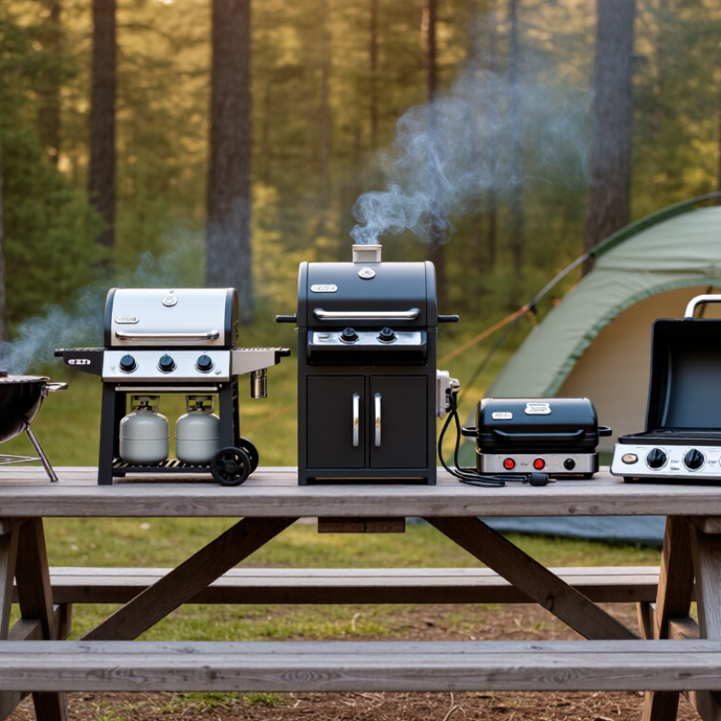 What Are the Top Types of Camping Grills?