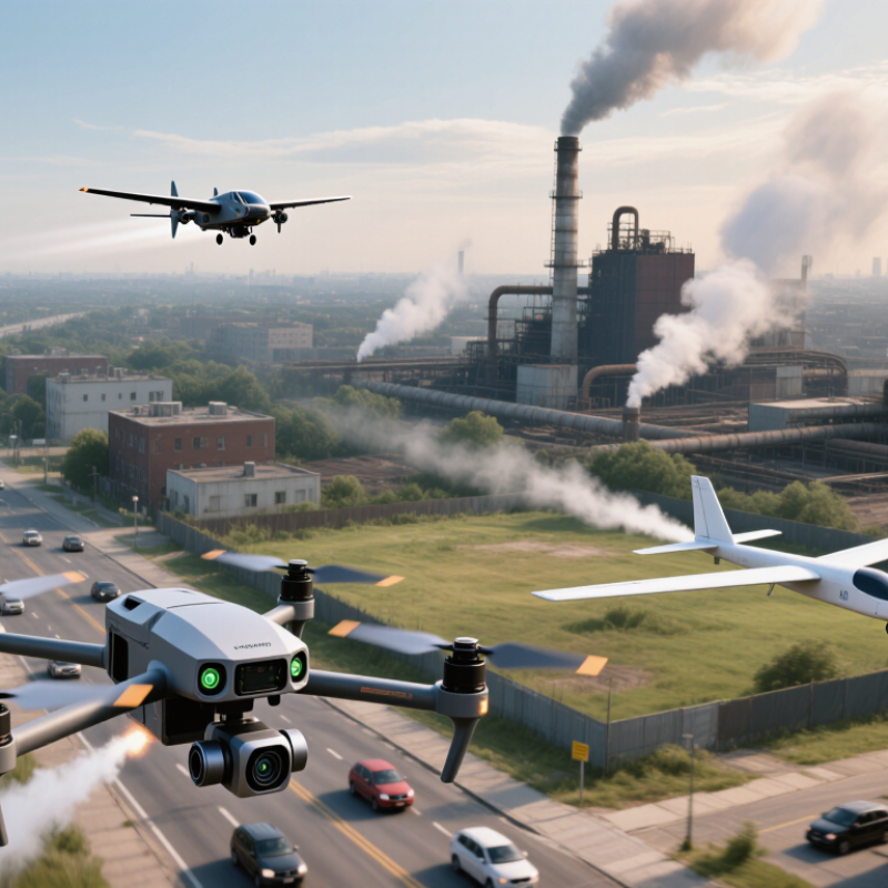 What Types of Air Pollution Detection Drones Are Available?