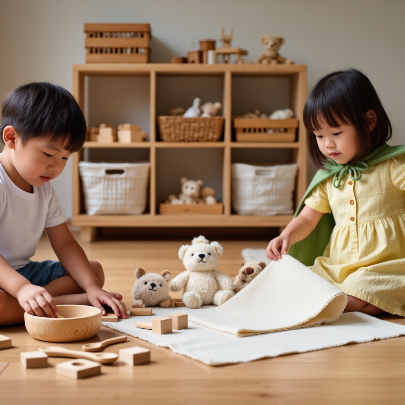 Why Are Wood and Fabric Best for Pretend Play Toys?