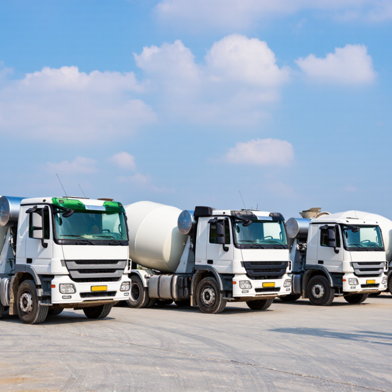 What Types of Concrete Mixer Trucks Are Available?