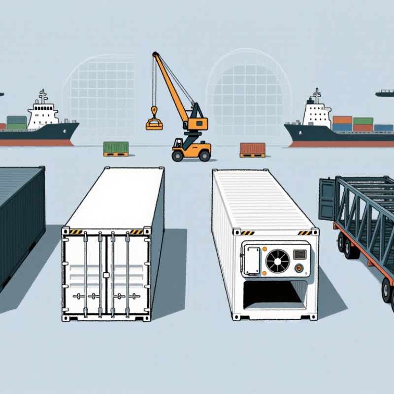 What Are the Top Types of 40 Foot Shipping Containers?
