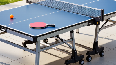 2026 Best Foldable Outdoor Table Tennis Table for Sale?