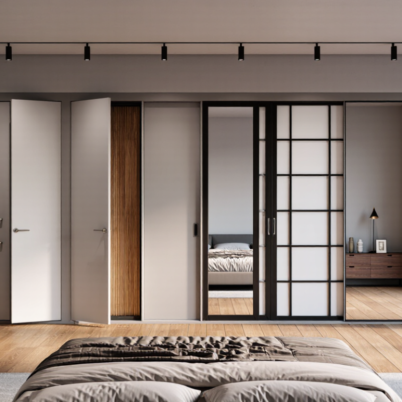 Top 10 Wardrobe Door Styles That Save the Most Space?