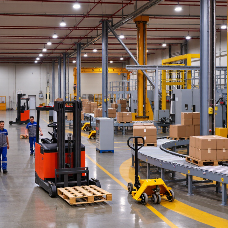 How to Choose Industrial Material Handling Equipment