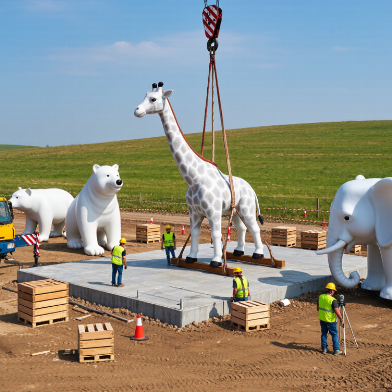 Top 10 Tips to Install Large Fiberglass Animal Sculptures?