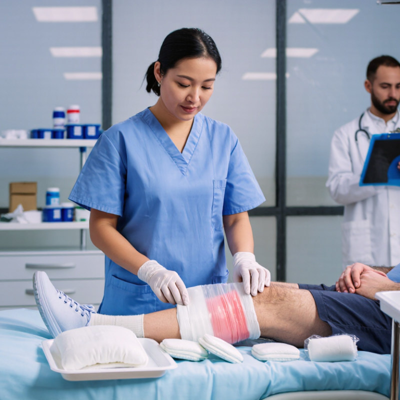 5 لماذا يستخدم لمكافحة الجروح المتقدمة؟