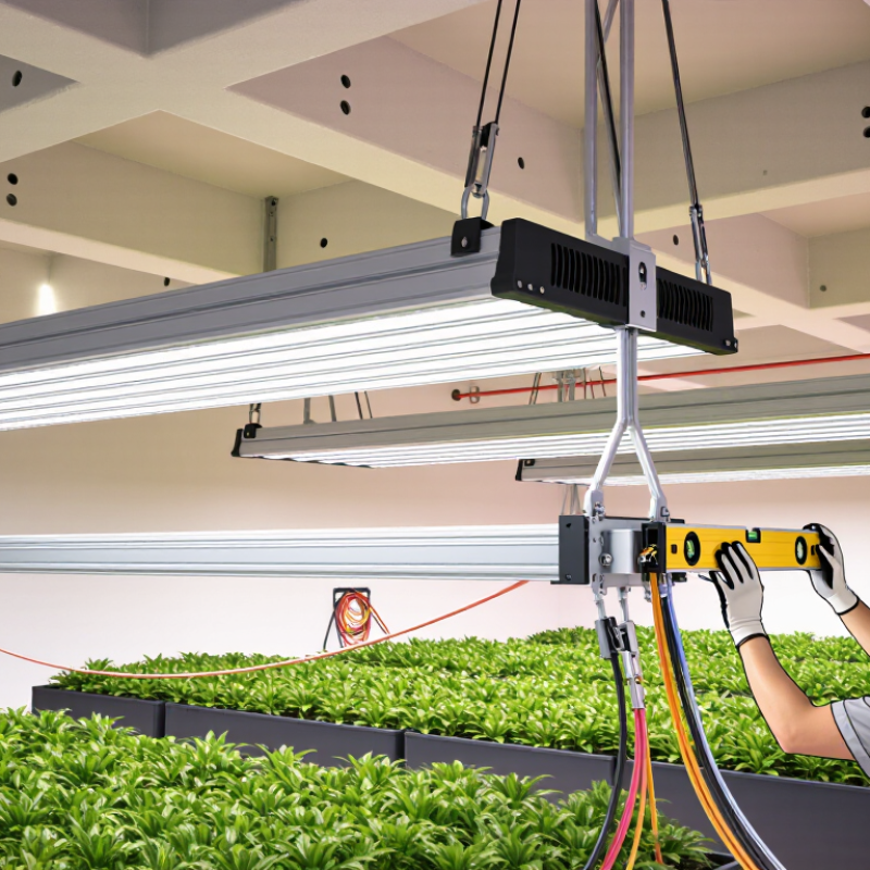 How to Hang Bar Grow Lights Safely?