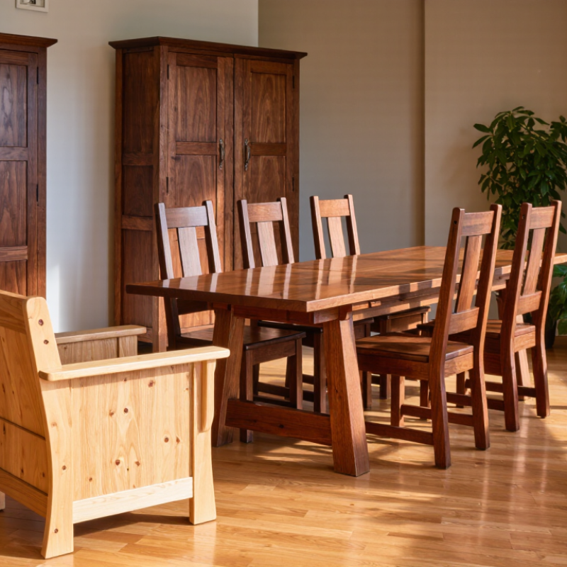 Top Furniture Wood Species and How Long They Last