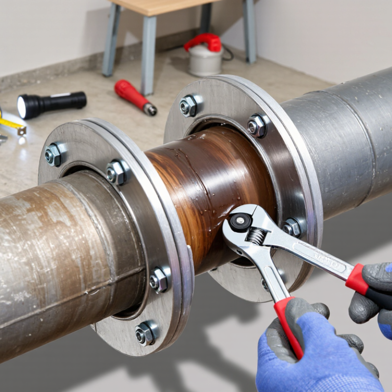 How to Repair a Pipe with a Repair Sleeve