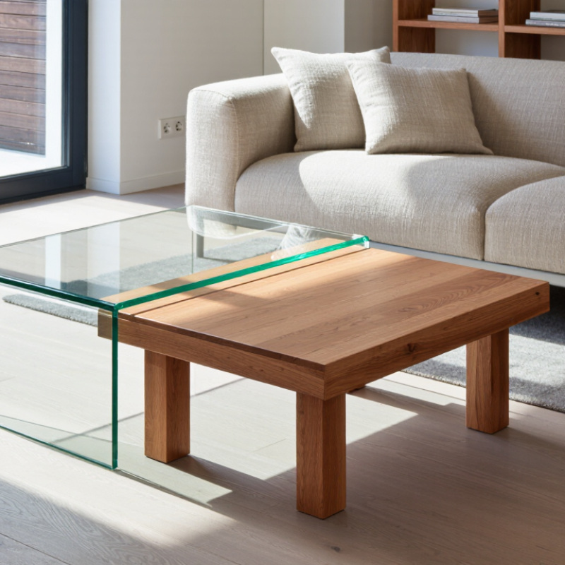 How to Choose Between Glass and Wood Coffee Tables