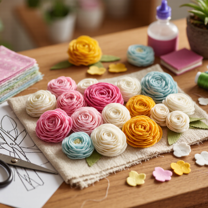 How to Make Fabric Flowers?